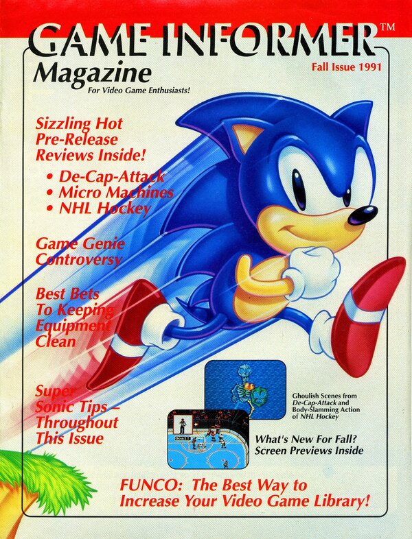Game Informer Issue 001 Fall 1991 cover